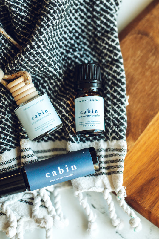 Cabin - A Sweater Weather Essential Oil Blend | Pure & Natural | Inspired by Sweater Weather Scent | Toxin-Free Alternative | Oil to Diffuse